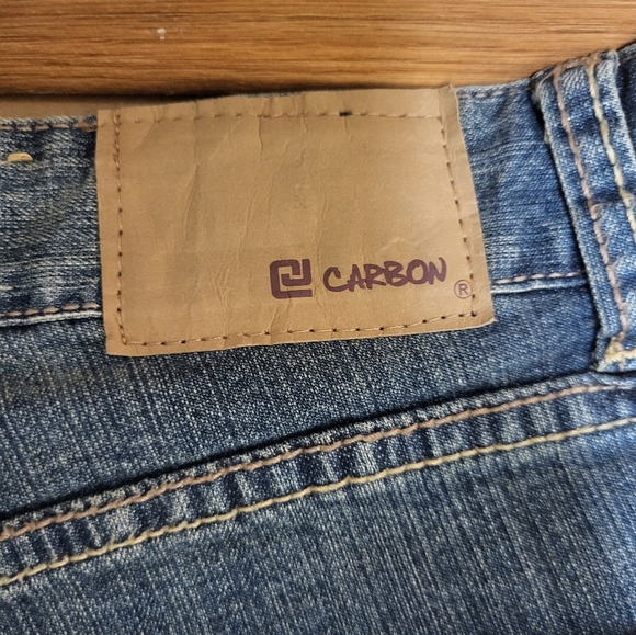 Carbon Blue/Tan Wash Skinny Jeans Men Size  36X34 - Picture 10 of 12